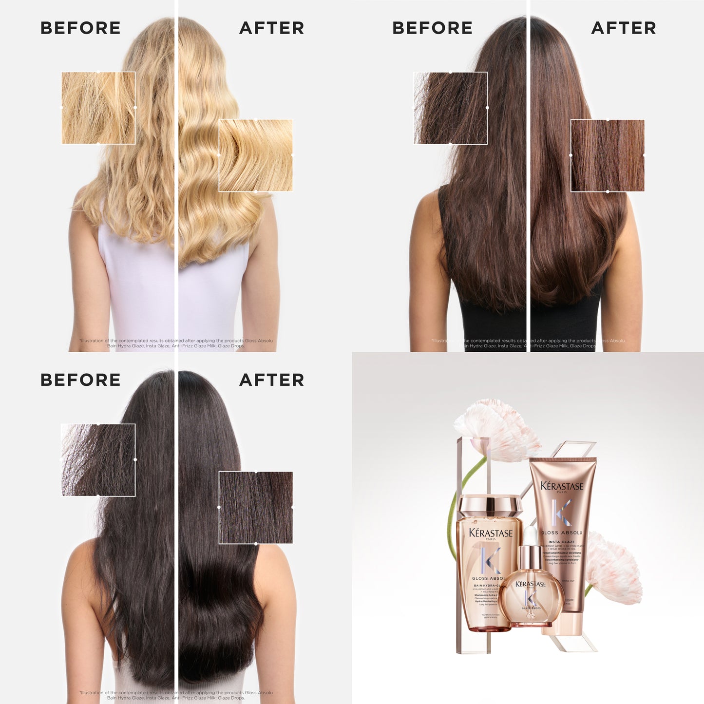 Kérastase Gloss Absolu Insta Glaze Anti-Frizz Conditioner - 250ml