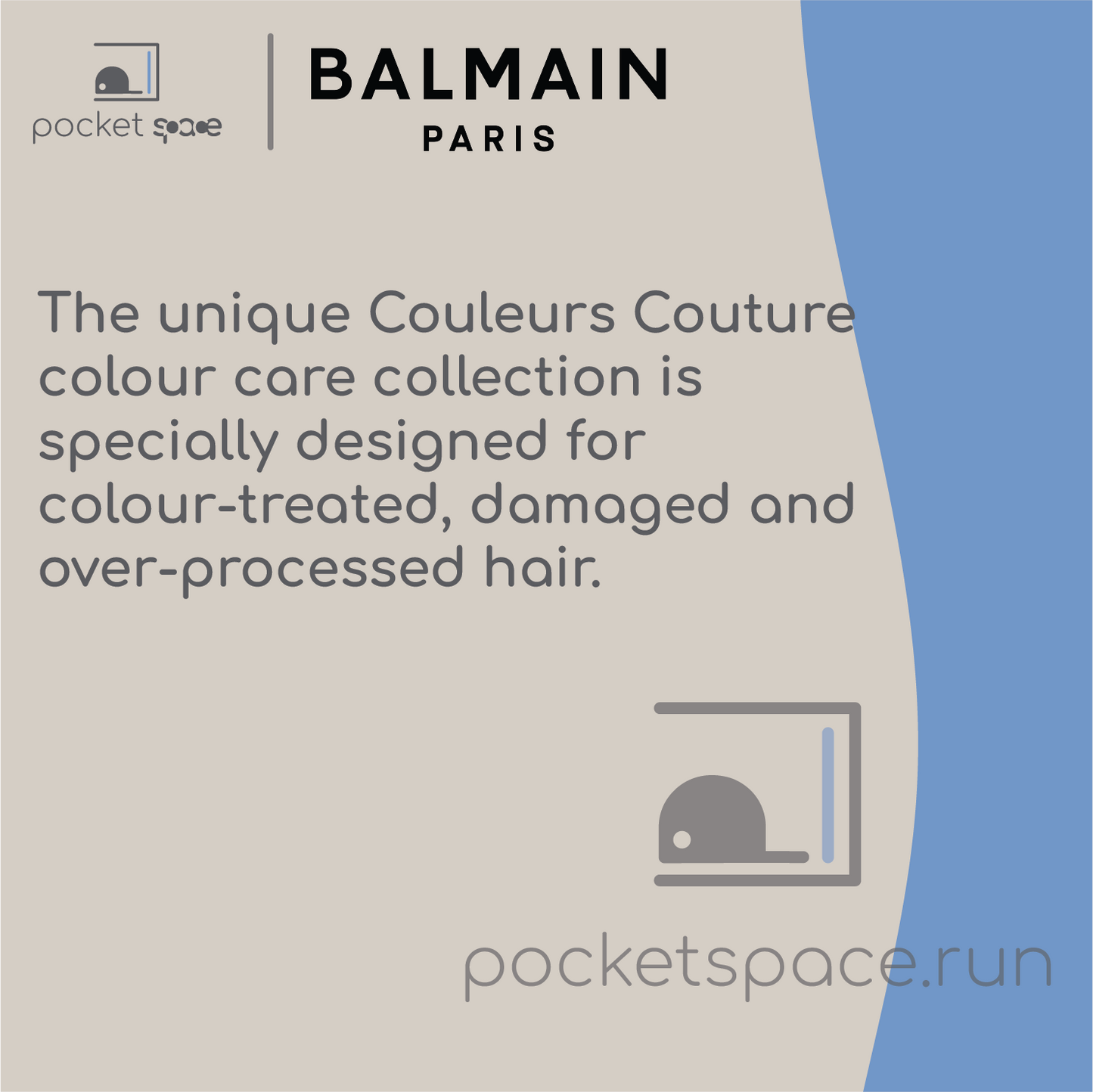 Balmain Paris Couleur Couture Mask (Travel/ Sachet Size) - 10 ml