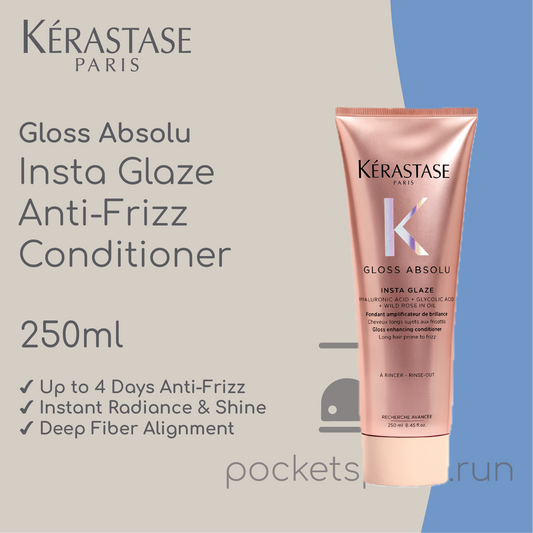 Kérastase Gloss Absolu Insta Glaze Anti-Frizz Conditioner - 250ml