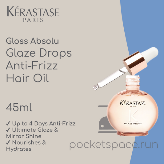 Kérastase Gloss Absolu Glaze Drops Anti-Frizz Hair Oil - 45ml